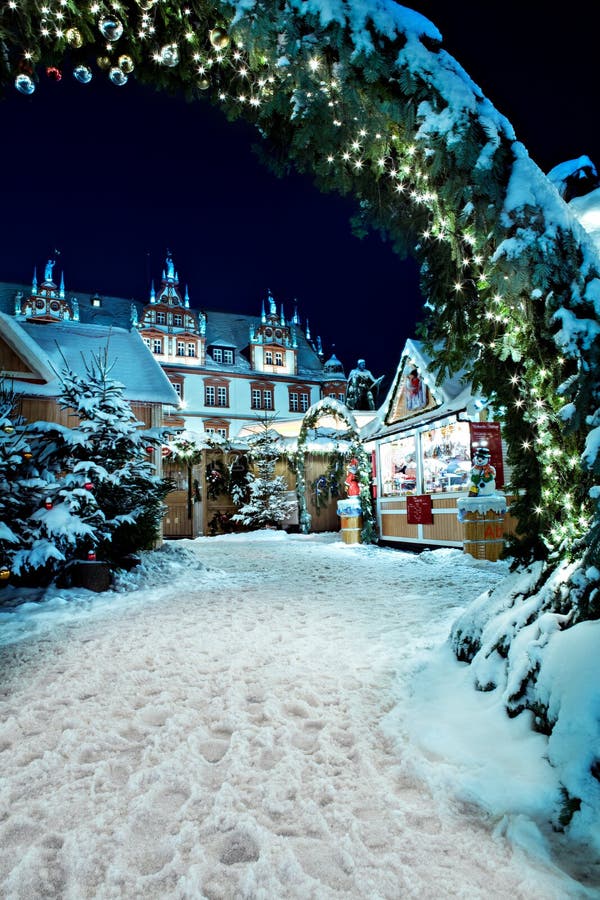 Christmas market stock image. Image of germany, building - 31266323