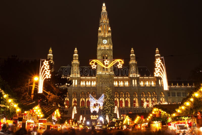 Christmas market, Vienna