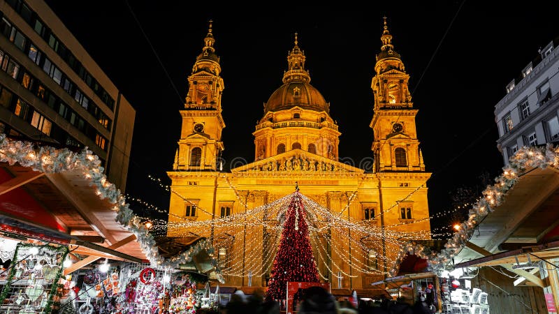 Christmas market -Budapest - Hungary