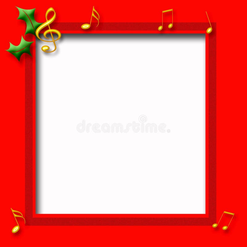 Christmas music poster