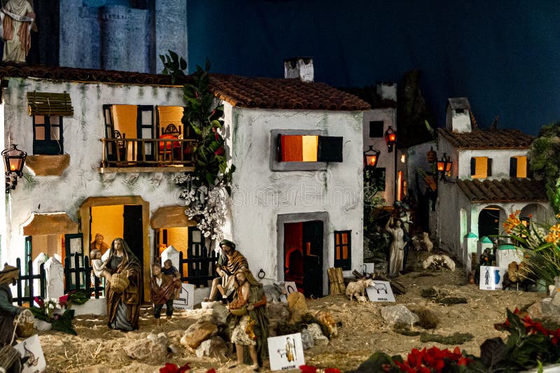 Christmas Nativity Scene editorial photography. Image of faith 48043592