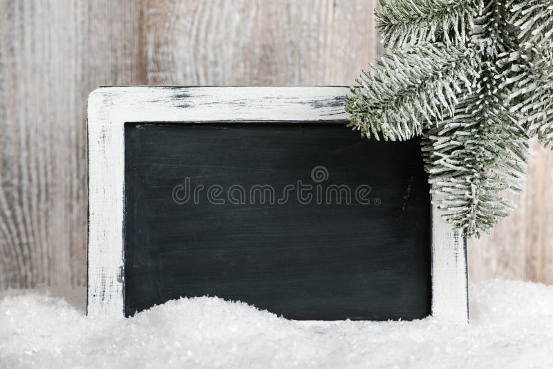 Christmas and New Year background with blank chalkboard. Merry Christmas and New Year background with blank chalkboard royalty free stock photos Christmas and New Year background with blank chalkboard. Merry Christmas and New Year background with blank chalkboard royalty free stock photos