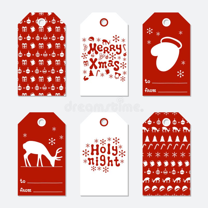 Xmas label set stock vector. Illustration of note, abstract - 10971240