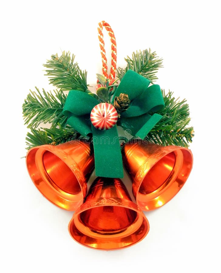 Christmas ornament with hand bells