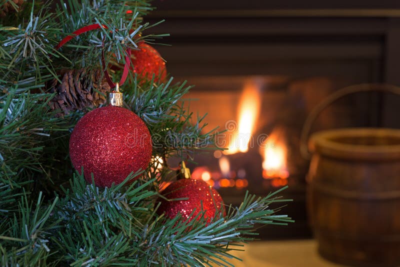 Christmas Ornament on a Tree