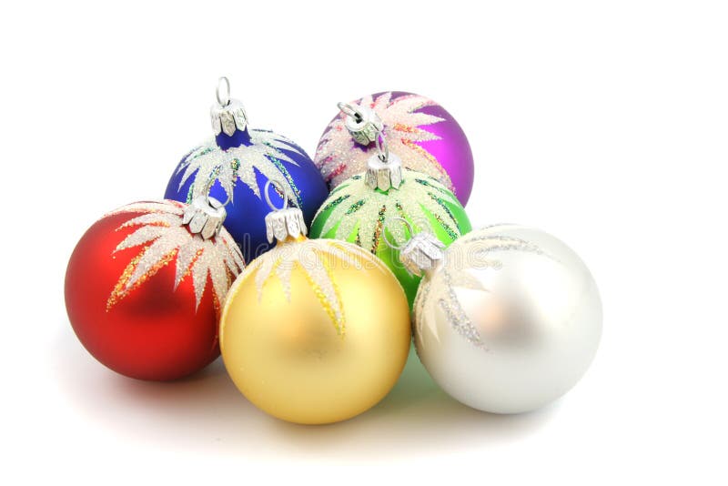 Christmas Ornaments isolated