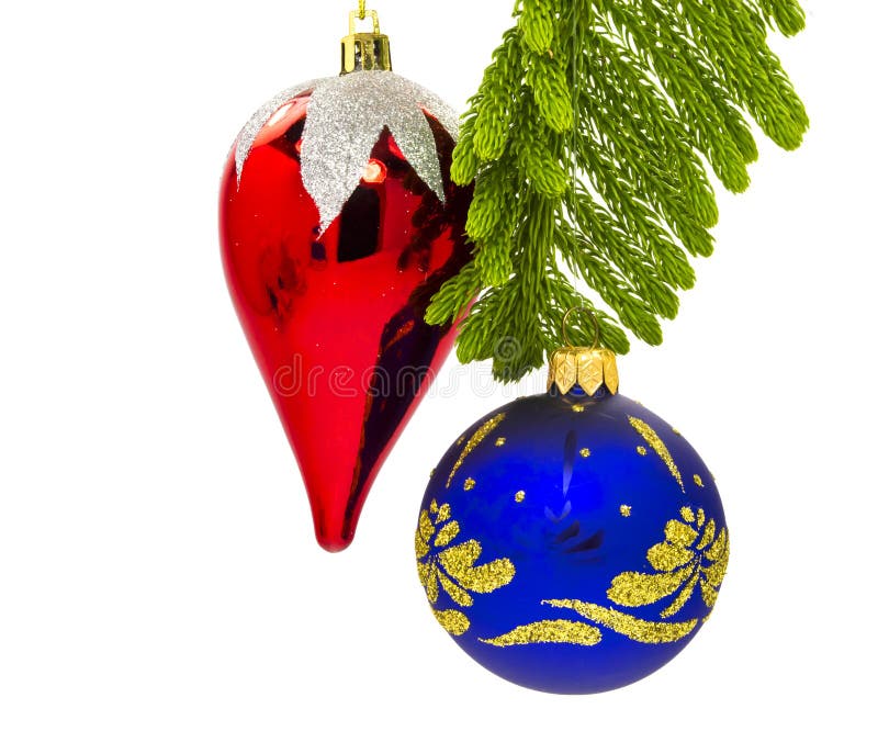 Christmas ornaments for New Year decorations