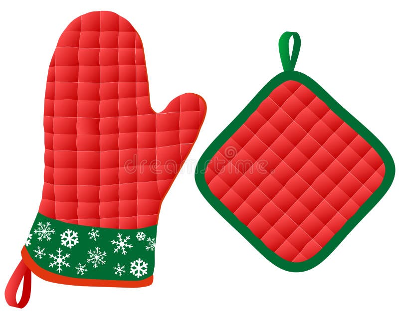 christmas present oven mitts game