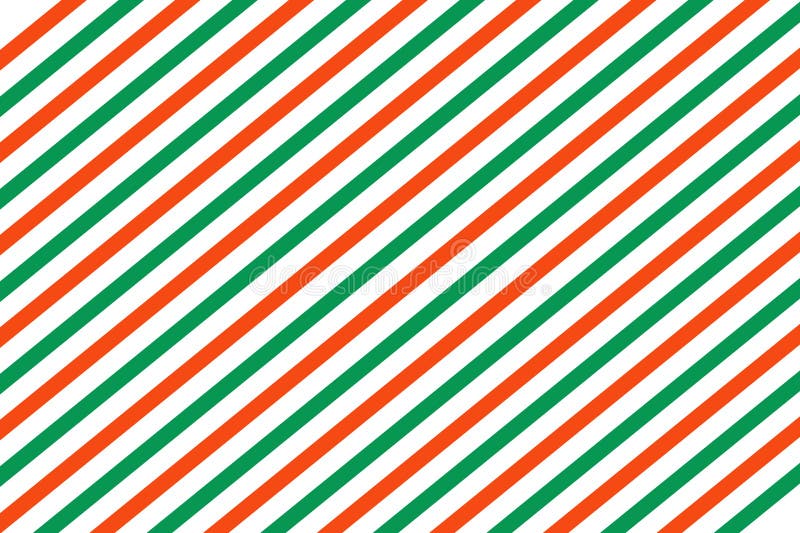 Festive Christmas pattern with diagonal green and red stripes on a white background. vector illustration