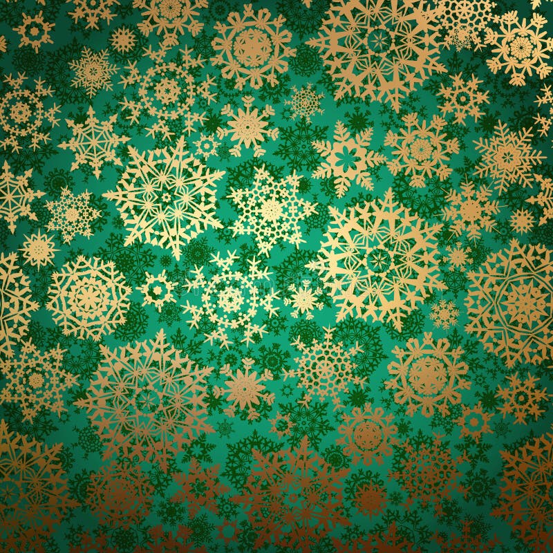 Christmas pattern snowflake background. EPS 8