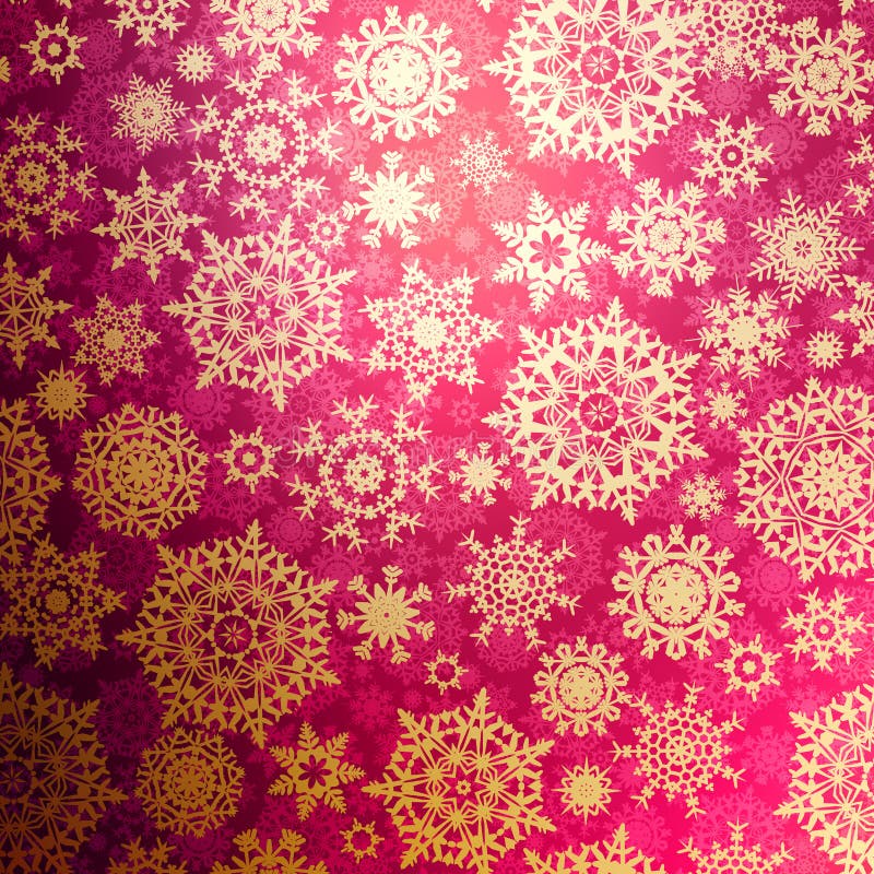 Christmas pattern snowflake background. EPS 8