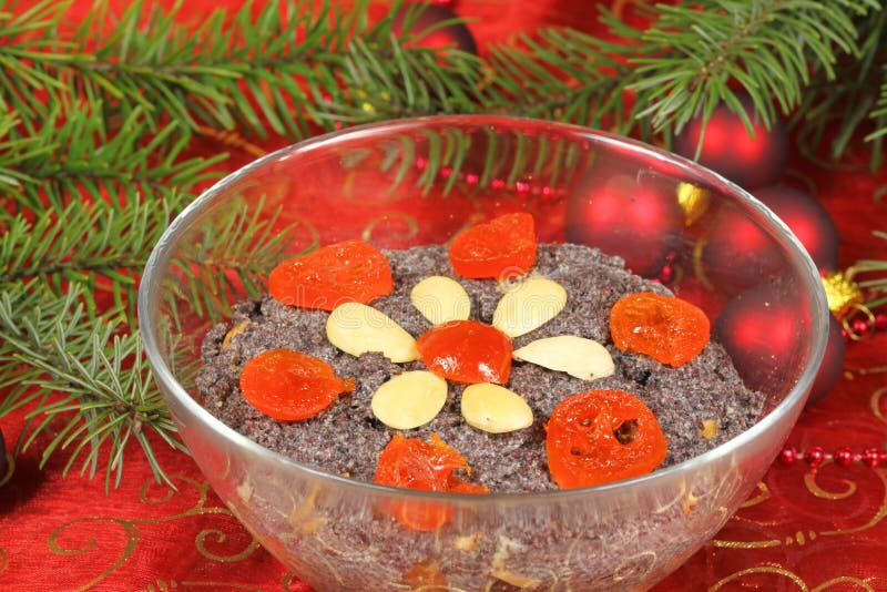 Christmas Polish dessert royalty free stock images Christmas Polish dessert royalty free stock images