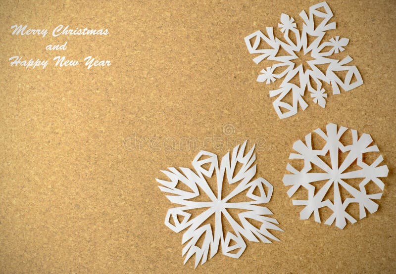 Paper Snowflakes with Hole Punch Stock Image - Image of concepts, paper:  36871729