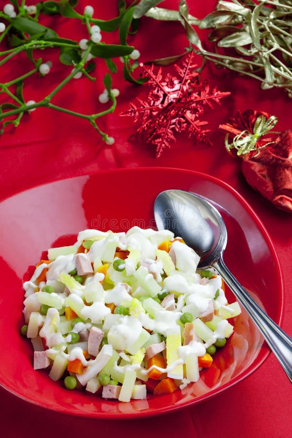 Christmas potato salad