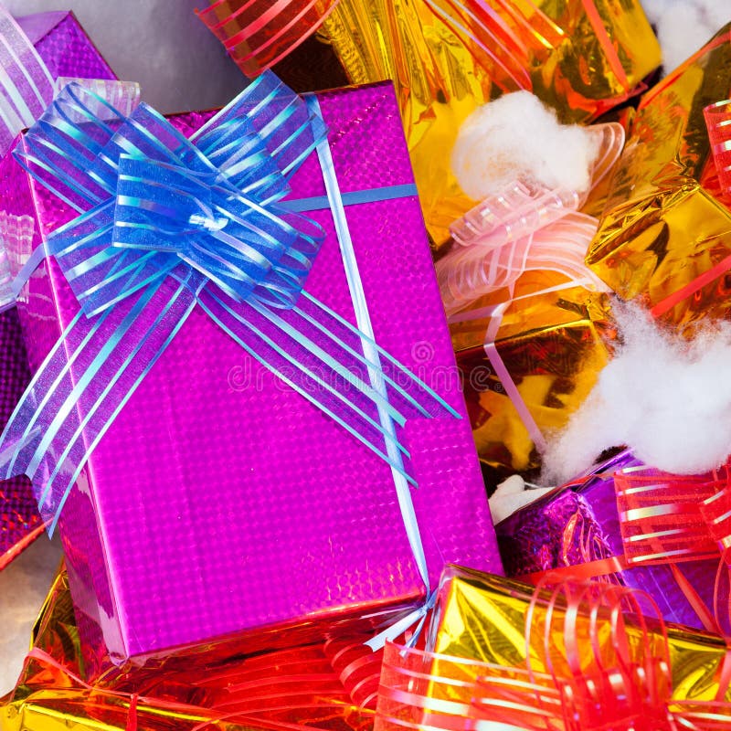 Christmas Presents stock image. Image of celebration 26447457