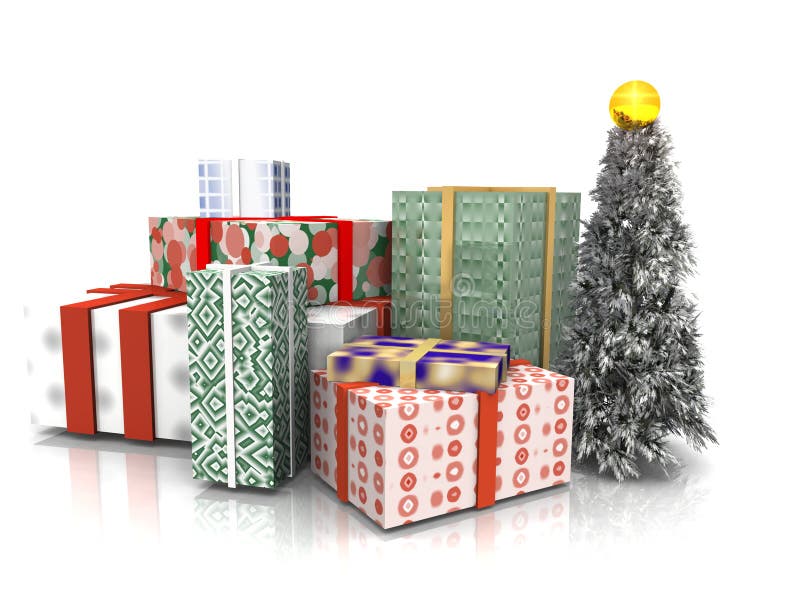 Christmas Presents and Tree