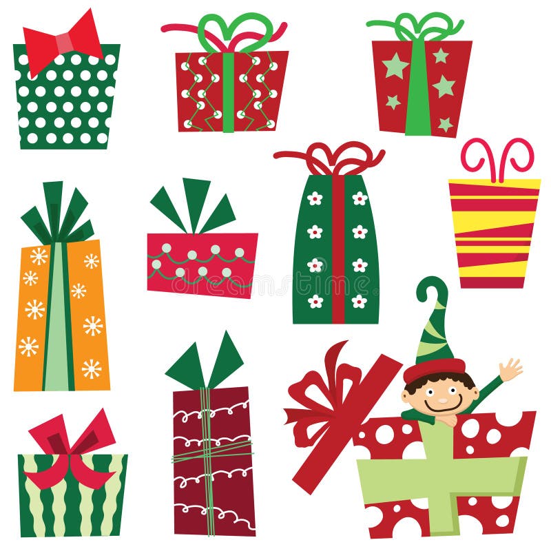 Christmas Presents stock illustration
