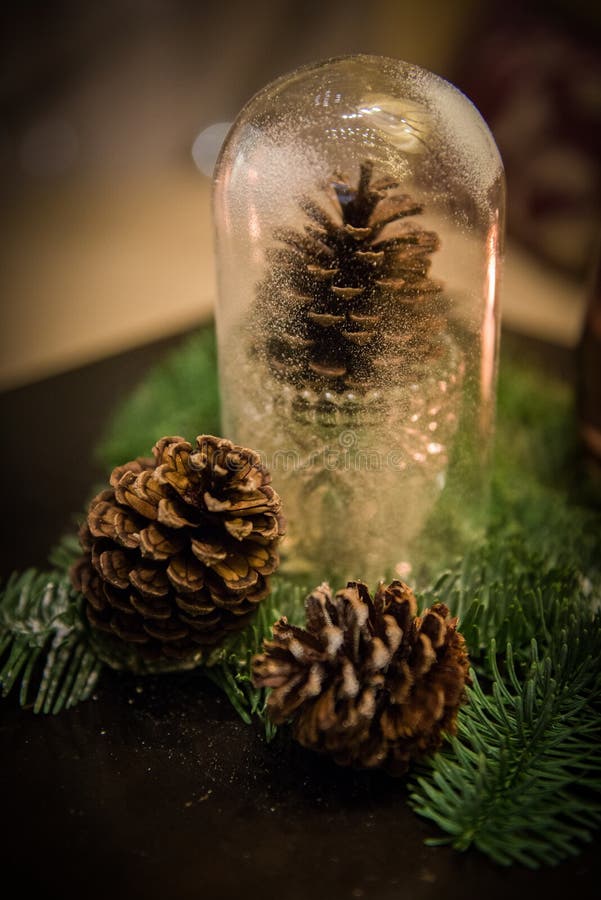 Christmas Props Decoration Props Stock Photo  Image of pine, glass