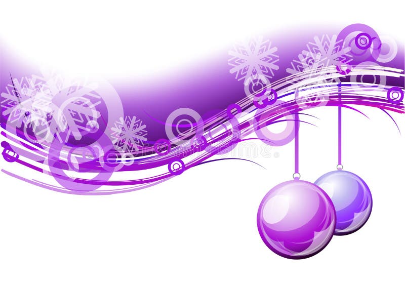 Christmas purple