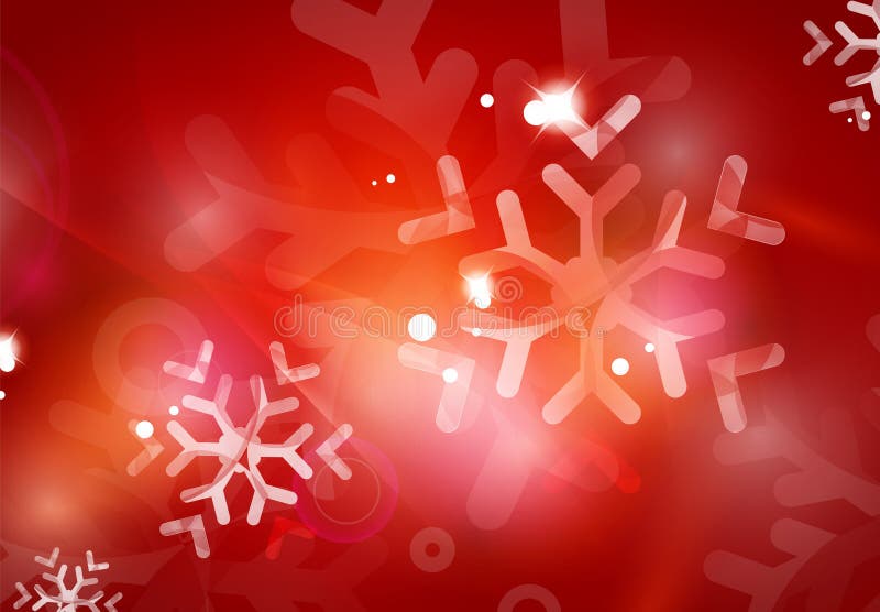 Christmas Red Abstract Background With White Stock Vector - Illustration of layout, illustration