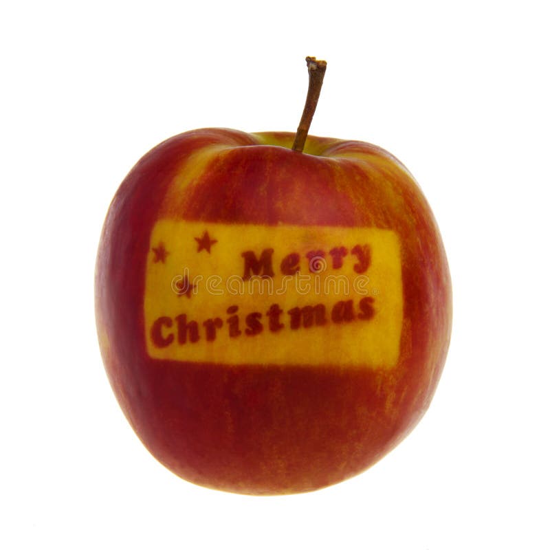 Christmas Red Apple