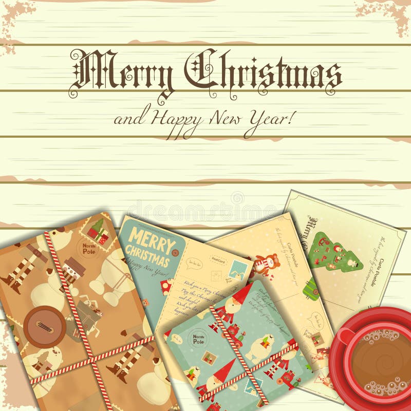 Christmas Retro Card