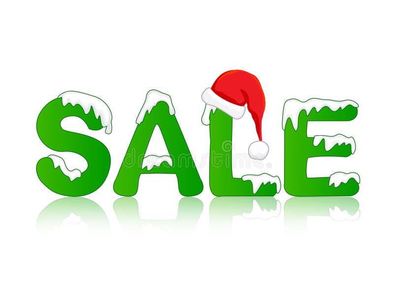 Pre Christmas Sale stock illustration. Illustration of store 27300716