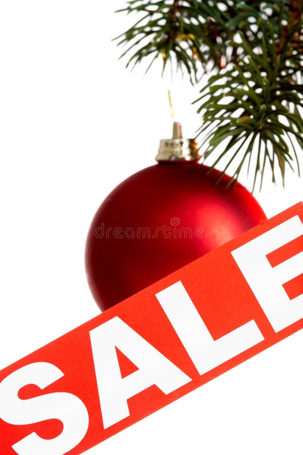 Christmas Sale Ornament stock photo. Image of bauble 17046772