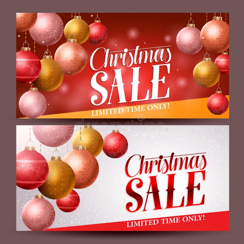 Vector Christmas Holiday Banners Stock Illustrations – 28,195 Vector ...