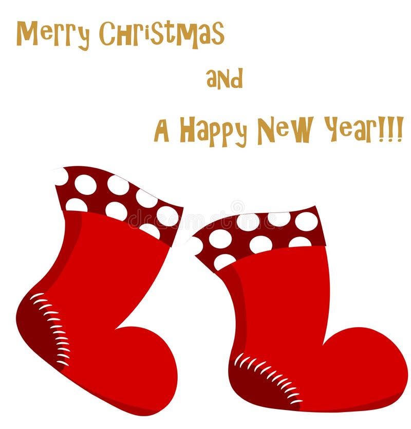 Red Santa Boots Stock Illustrations – 2,401 Red Santa Boots Stock ...