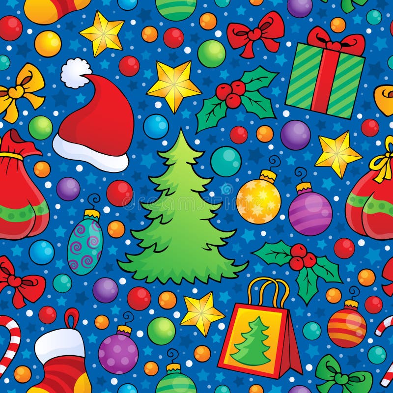 Christmas Christmas Tree and Snowman, Banner, Background Stock Photo