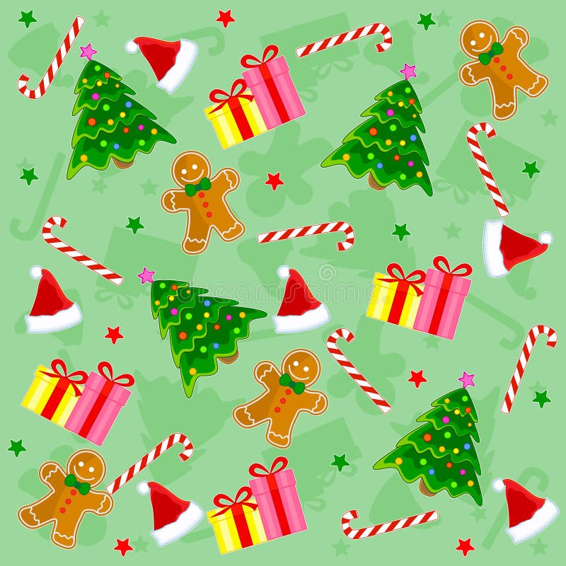 Christmas seamless pattern