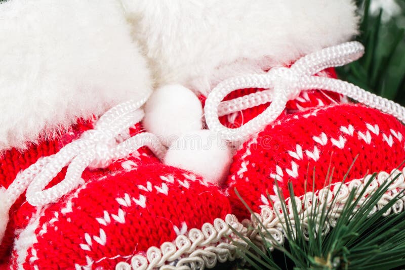 Christmas Shoes stock image. Image of holiday, decoration 35940773