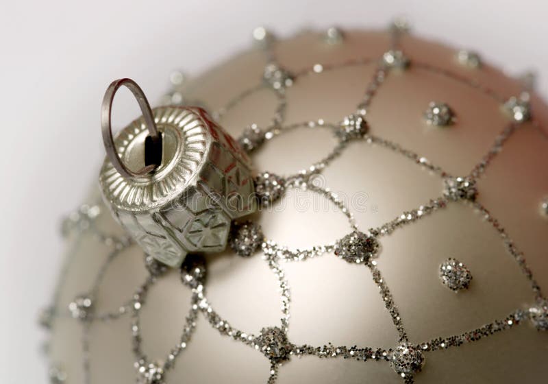 Christmas silver ball stock photography Christmas silver ball stock photography
