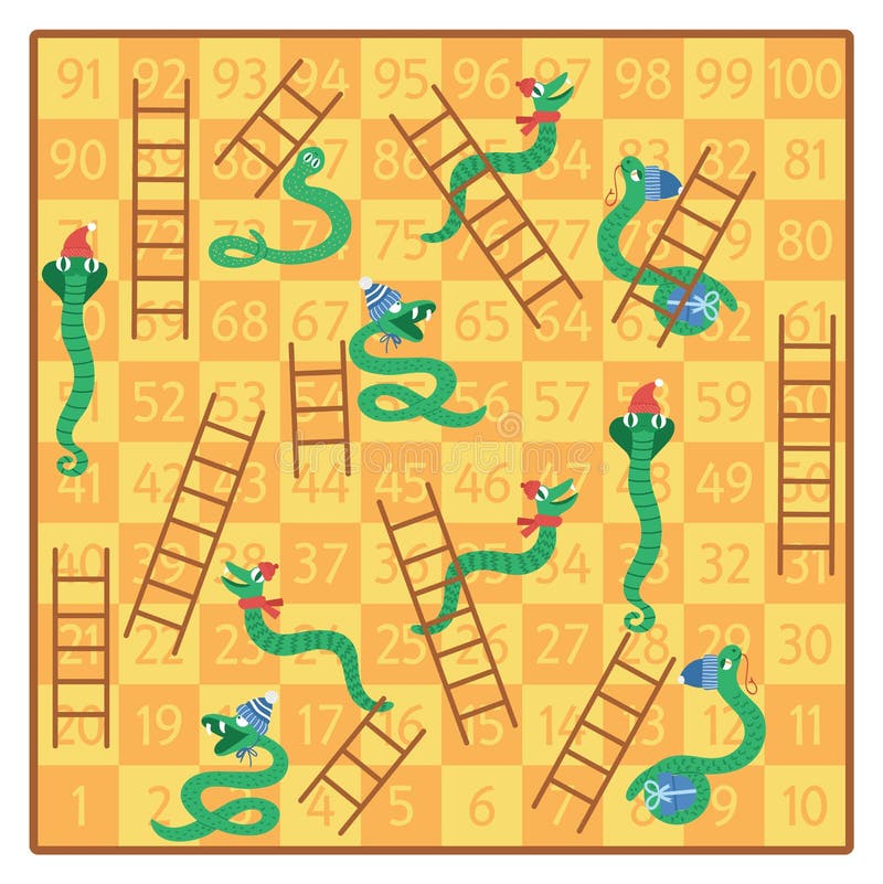 snakes and ladders template free printable