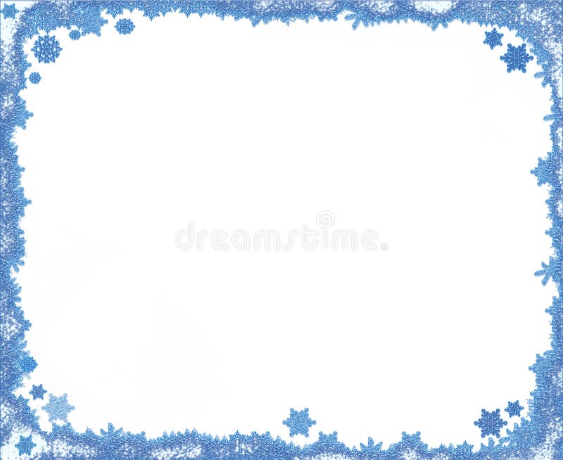 Snowflake Frame on Art Paper Background Textures Stock Illustration ...