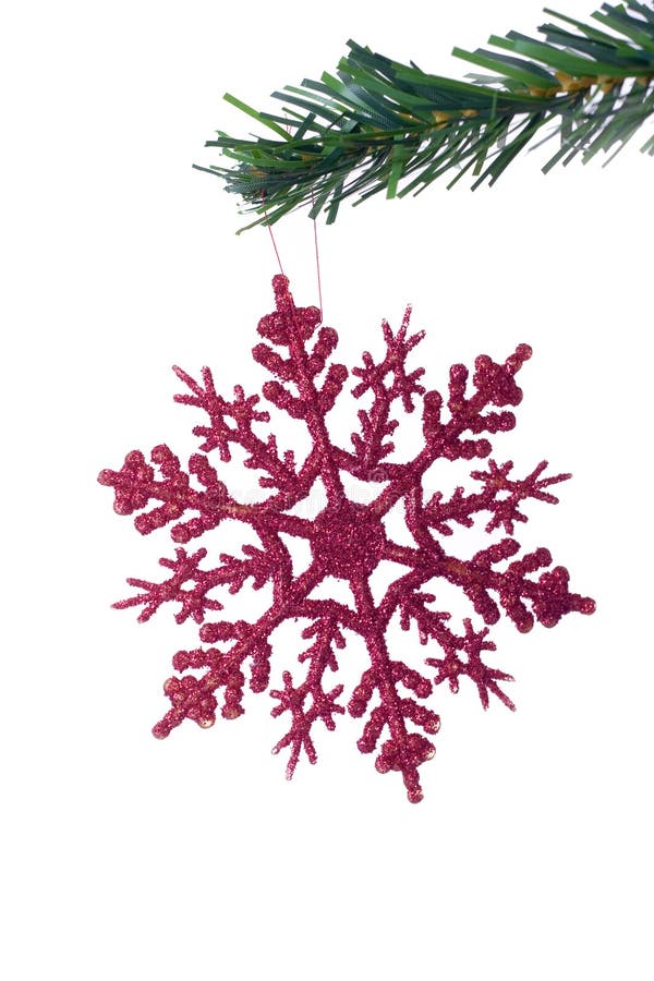 Christmas snowflake hanging