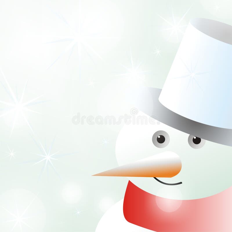 Christmas snowman.