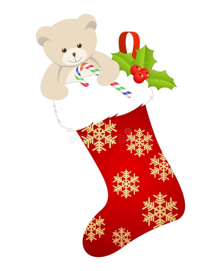 Christmas stockings stock vector. Illustration of hanging - 3713710