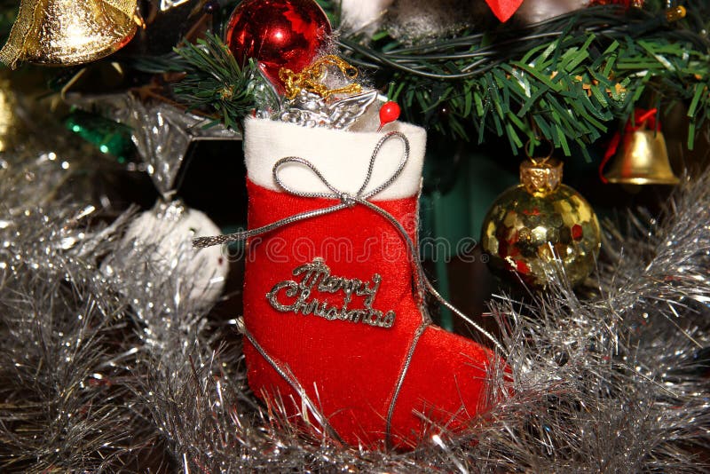 Christmas socks stock photo Christmas socks stock photo