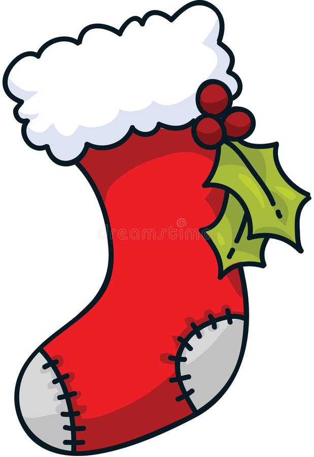 Cartoon Christmas Stocking Stock Illustrations 9,516 Cartoon