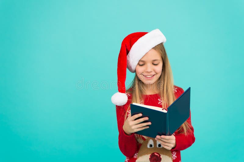 Christmas stories. Little reader copy space. Magic xmas spirit. Best Christmas book. Books store commercial. Little royalty free stock photography Christmas stories. Little reader copy space. Magic xmas spirit. Best Christmas book. Books store commercial. Little royalty free stock photography