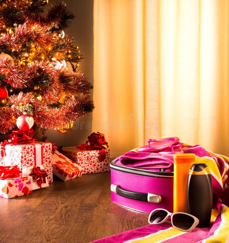 Christmas sun holidays stock image. Image of ribbon, december - 47522131