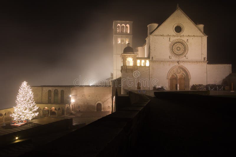 Christmas time in Assisi, Italy