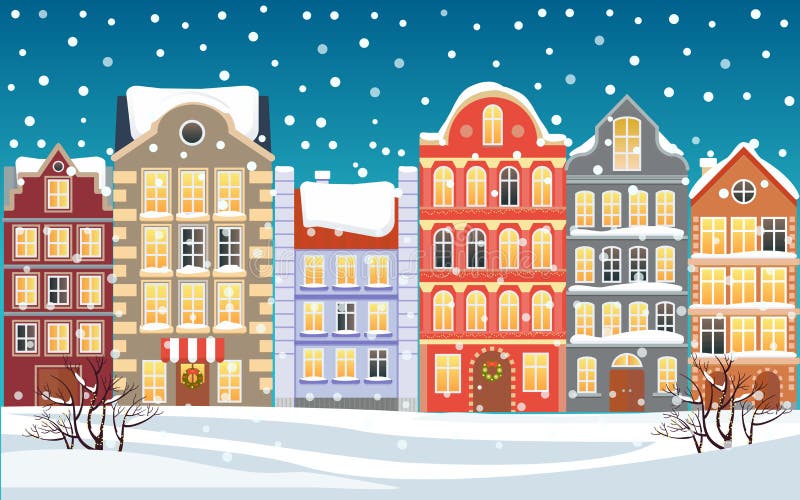 Thị trấn Giáng sinh lộng lẫy với tuyết trắng phủ kín đường phố, tạo nên một không khí thật phấn khích và hào hứng trong ngày lễ quan trọng này. Bộ tranh minh họa mang tên thị trấn cổ xưa sẽ đưa bạn quay trở về thời điểm đáng nhớ và cảm nhận được sự trang trọng của mùa Noel.