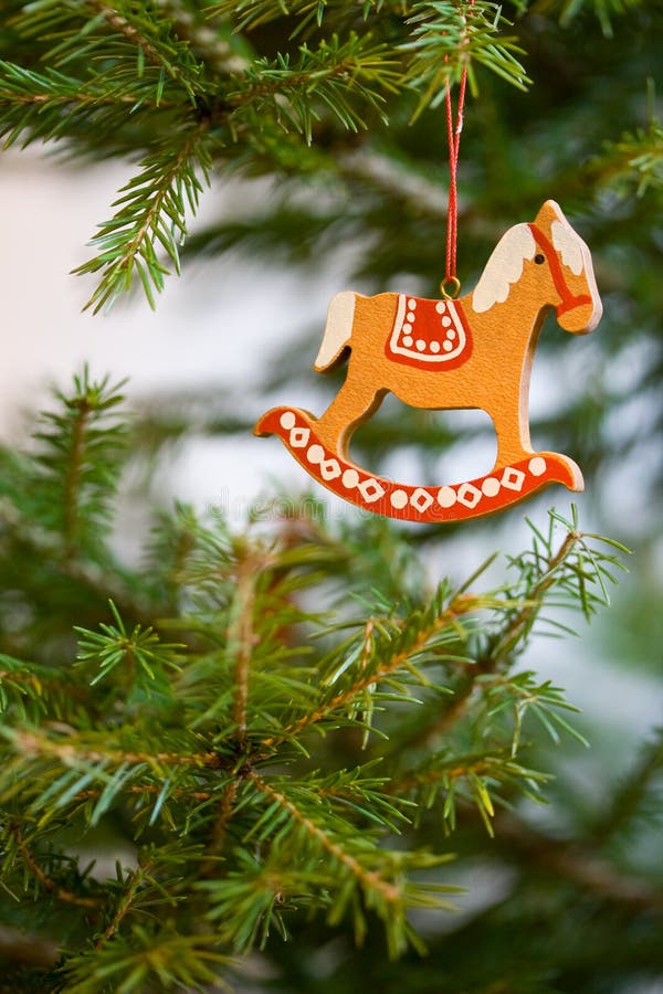 Christmas toy stock image