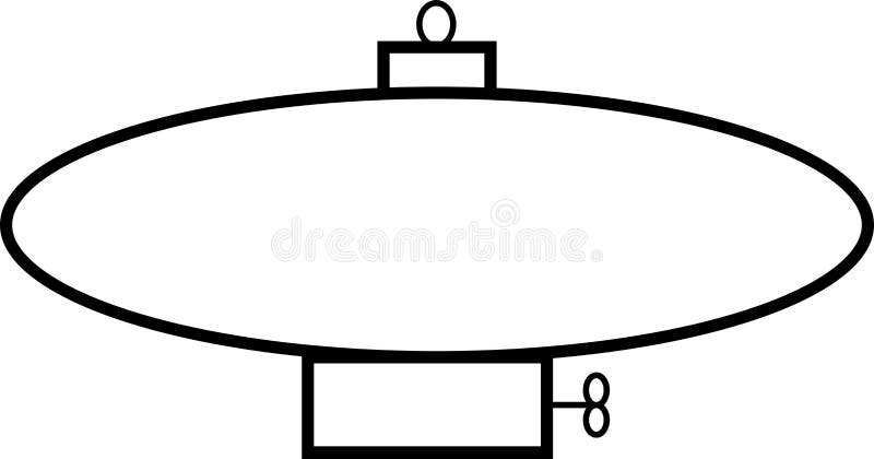 Download Christmas Toy Airship Vector Empty. Mockup. Christmas Tree ...