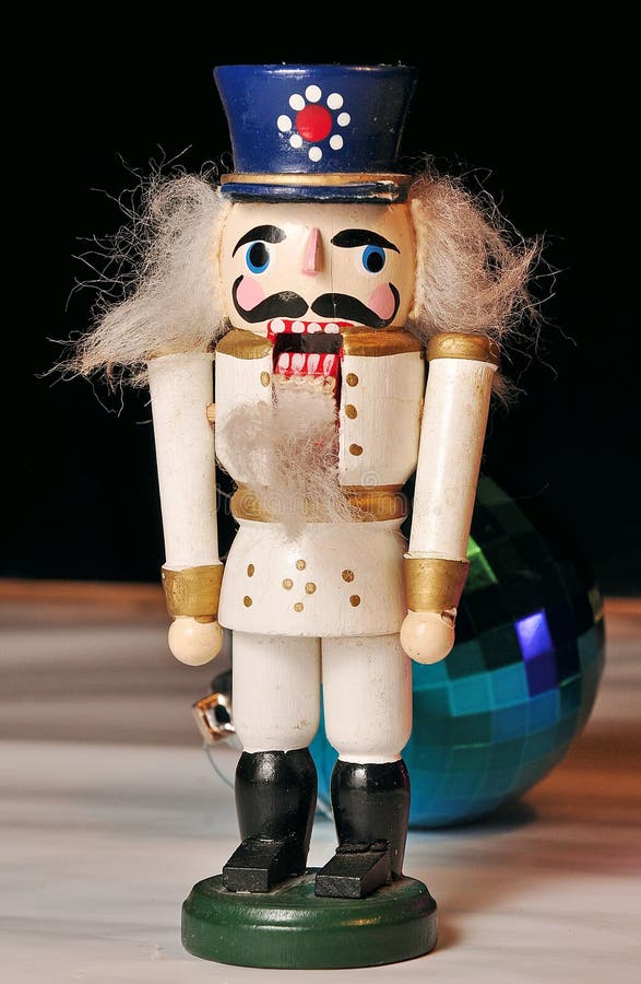 Christmas toy nutcracker stock photo. Image of balls 35336238
