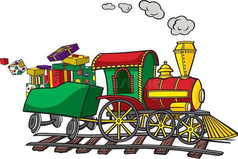 Download Christmas Train Stock Vector - Image: 44926806
