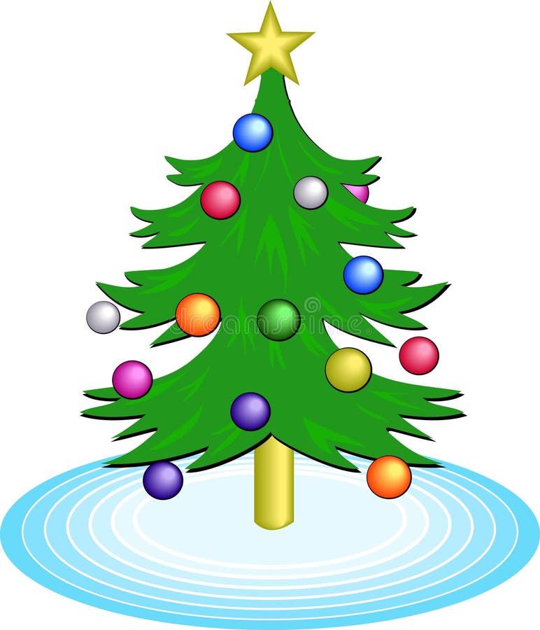 Download Christmas Tree stock vector. Illustration of graphic, illustration - 43437